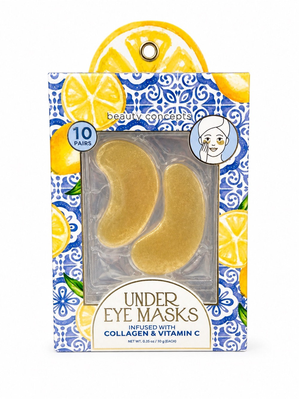 Beauty Concepts Under Eye Masks - Gold Hydrating Gel Patches